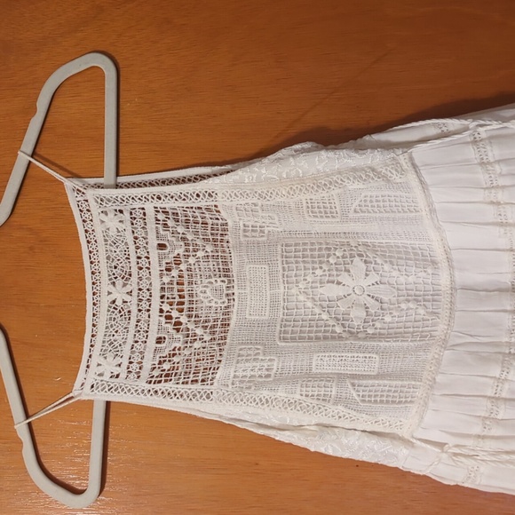 Free people crochet embroidered Emily mini dress - Picture 3 of 5